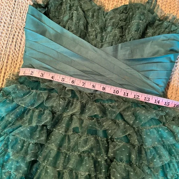 Unique Vintage Tulle Ruffle Cupcake Dress - Picture 4 of 8